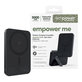 Bezprzewodowy PowerBank 5000 mAh z obrotową podstawką, 20 W, kompatybilny z MagSafe, Qi2/USB-C, Space Black, empower