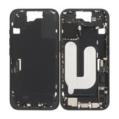 Środkowa Rama + Przyciski Zasilania, Głośności i Aparatu do iPhone 16, Black