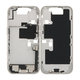 Środkowa Rama + Przyciski Zasilania, Głośności i Aparatu do iPhone 16 Pro, White Titanium
