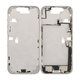 Środkowa Rama + Przyciski Zasilania, Głośności i Aparatu do iPhone 16 Pro Max, White Titanium