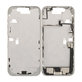 Środkowa Rama + Przyciski Zasilania, Głośności i Aparatu do iPhone 16 Pro Max, White Titanium