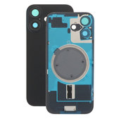 Tylne szklo obudowy + Obiektyw aparatu + Metalowa plytka + Magnesy Magsafe do iPhone 17, Black