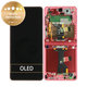 Wyświetlacz LCD + ekran dotykowy + ramka do Samsung Z Flip 7 F766B, Coralred, GH82-37581D, Genuine Service Pack