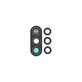 Szkło obiektyvu tylnej kamery z ramką do Samsung Z Fold 7 F966B | Jetblack