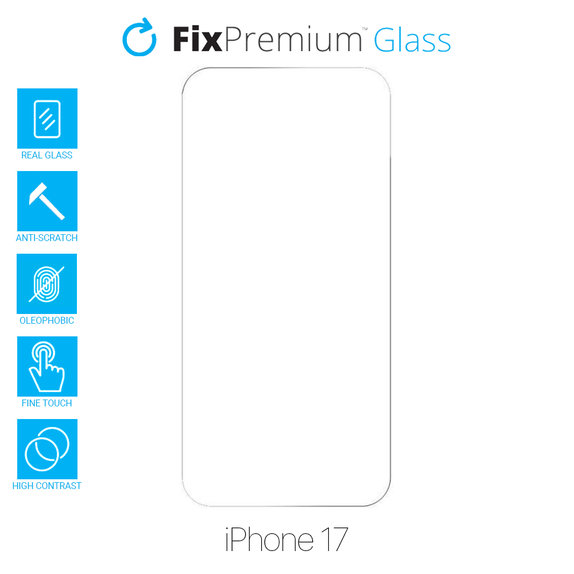 Szkło hartowane do iPhone 17 | FixPremium Glass