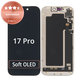 Wyświetlacz dla iPhone 17 Pro, Ekran dotykowy z ramką, Refurbished