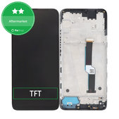 Wyświetlacz do Motorola One Fusion Plus, Ekran dotykowy z ramką, Twilight Blue, TFT