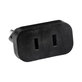 Adapter Wtyczki 220V z US na EU, Czarny