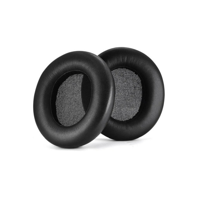 Zapasowe nauszniki do SteelSeries Arctis Nova 1, 3, 5, 7, 9, Pro Wired, pianka memory i skóra PU, Czarny, 1 para