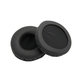 Zapasowe nauszniki do AKG K518, K518DJ, K81, K518LE, pianka memory i skóra PU, Czarny, 1 para