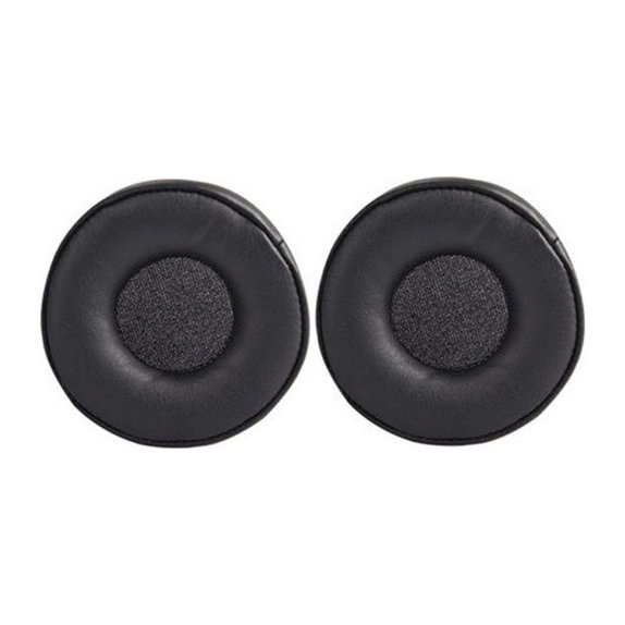 Zapasowe nauszniki do Jabra MOVE Wireless, pianka memory i skóra PU, Czarny, 1 para