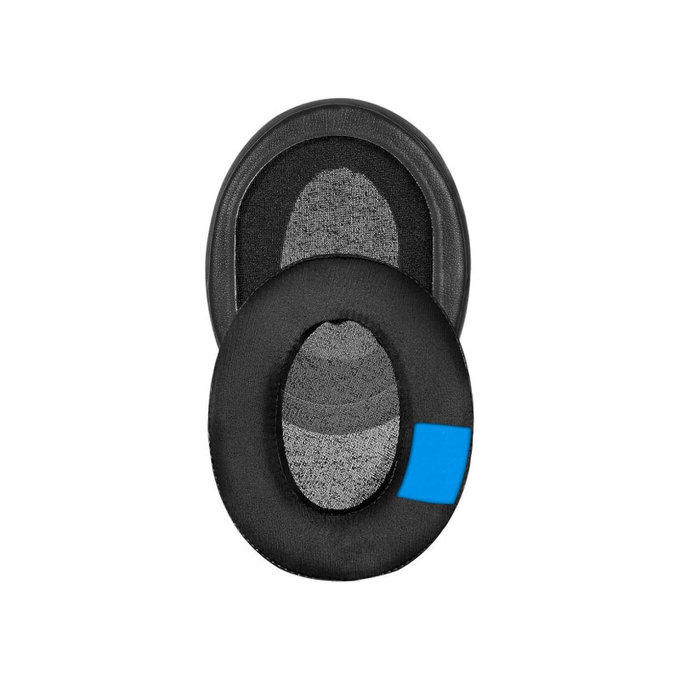 Zapasowe nauszniki do Kingston HyperX Cloud, pianka memory + neopren + skóra PU, Czarny, 1 para