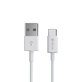 Kabel USB / USB-C Smart, 2.1A, 2m, biały, Devia