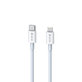 Kabel Lightning / USB-C Smart, PD 20W, 1m, biały, Devia