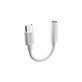 Adapter Smart 3,5mm Jack / USB-C, biały, Devia