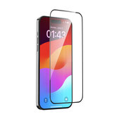 Szkło hartowane FullCover z aplikatorem do iPhone 15 Pro, Devia