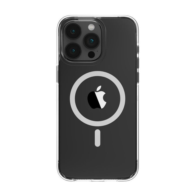 Etui Elemental z MagSafe do iPhone 15 Pro Max, przezroczyste, Devia