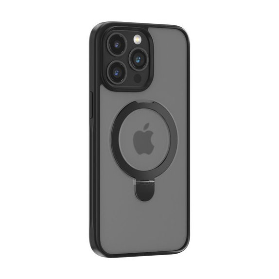 Etui Delight z MagSafe do iPhone 15 Pro Max, Czarne, Devia