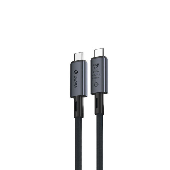 Kabel USB-C / USB-C Extreme Speed, 240W, 8K 60Hz, 1m, czarny, Devia