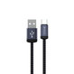 Kabel USB / USB-C Gracious, 2.1A, 2m, czarny, Devia
