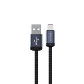 Kabel Lightning / USB Gracious, 2,4A, 1m, czarny, Devia