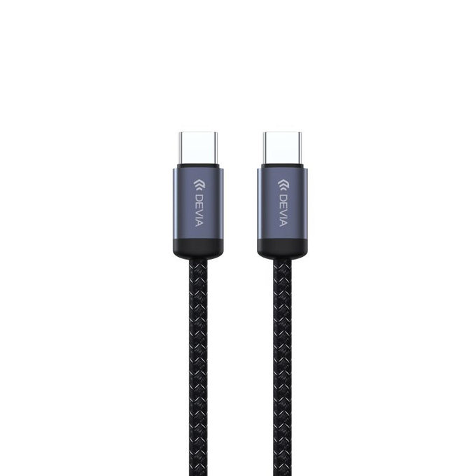 Kabel USB-C / USB-C Gracious, PD 60W, 2m, czarny, Devia