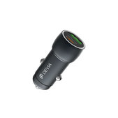 Ładowarka samochodowa Extreme Speed USB-C + USB-A, PD 30W, QC 3.0 18W, szara, Devia