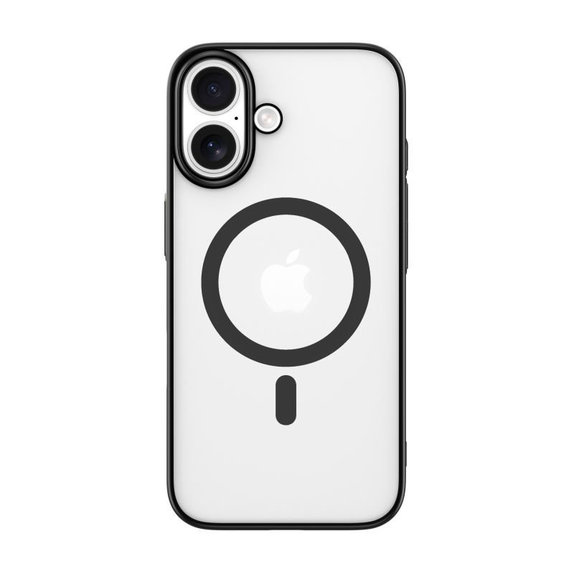 Etui Glimmer z MagSafe do iPhone 16 Plus, Czarne, Devia