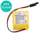 Bateria do GE FANUC ALPHA iSV, BETA iSV, 2900mAh, Li-MnO2, 6V, A98L-0031-0025, HQ