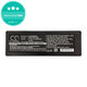 Bateria do Scanreco 590, 592, 2000mAh, Ni-MH, 7.2V, RSC7220, HQ