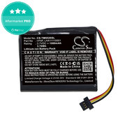 Bateria do TomTom Start 52, 1000mAh, Li-Ion, 3.7V, VF6F, HQ