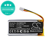 Bateria do Razer Naga Pro, Basilisk Ultimate, 650mAh, Li-Pol, 3.7V, CP-RC30D, HQ