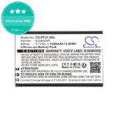 Bateria do Panasonic Kx-Tf200, Kx-Tu110, 1200mAh, Li-Ion, 3.7V, 523450AR, HQ