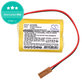 Bateria do Beta iSV Amplifier, 2200mAh, Li-MnO2, 6V, BR-AGCF2W, HQ