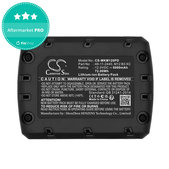 Bateria do Milwaukee M12 Redlithium XC 4.0, 6000mAh, Li-Ion, 12V, M12 B3 XC, M12 B4 XC, HQ