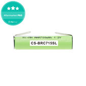 Bateria do Philips Norelco QC5055, Braun FreeControl 1715, 700mAh, Ni-MH, 1.2V, 4HGAE-LFU, HQ