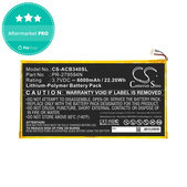 Bateria do Acer Iconia One 10 B3-A40, 6000mAh, Li-Pol, 3.7V, PR-279594N, HQ