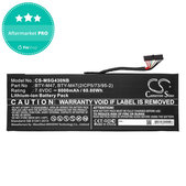 Bateria do MSI GS40, GS43, MS14, 8000mAh, Li-Ion, 7.6V, BTY-M47, HQ