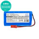 Bateria do Electropan ilife V5, V5s, 2600mAh, Li-Ion, 11.1V, ICP 186500-22F-M-3S1P-S, HQ