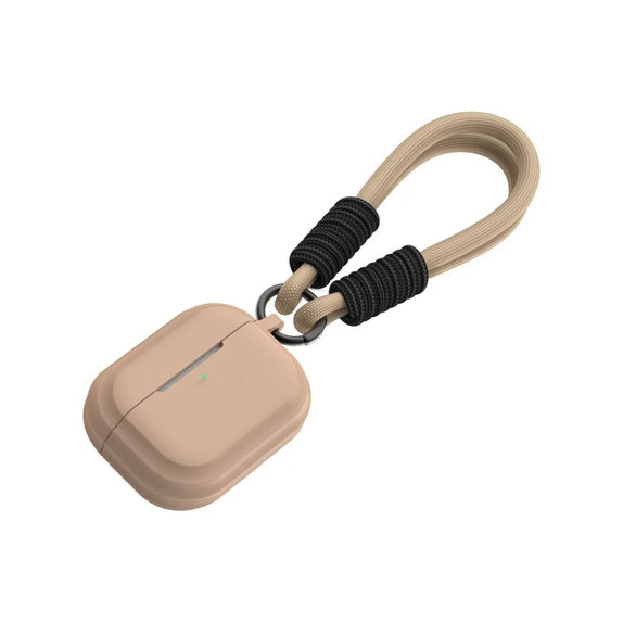 Etui silikonowe do AirPods 3, Sand Beige