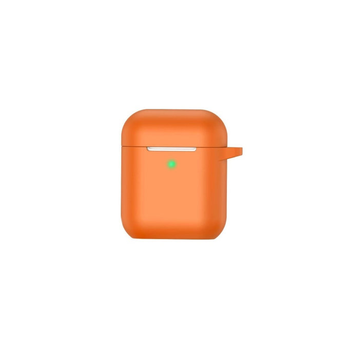 Etui silikonowe do AirPods 1 i 2, Pomarańczowy, Orange