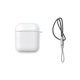Etui silikonowe do AirPods 1 i 2, Przezroczysty, Transparent