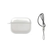 Etui silikonowe do AirPods Pro, Przezroczysty, Transparent
