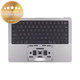 Górna rama klawiatury do MacBook Pro 14", A2918 (2023), z klawiaturą US i baterią, Space Gray, 661-35708, Genuine Apple