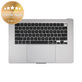 Górna rama klawiatury do MacBook Air 15", A3114 (2024), z klawiaturą US i baterią, Space Gray, 661-40266, Genuine Apple