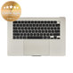 Górna rama klawiatury do MacBook Air 15", A3114 (2024), z klawiaturą US i baterią, Starlight, 661-40268, Genuine Apple