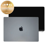 Wyświetlacz LCD do MacBook Air 13", A3113 (2024), z przednim szkłem i pokrywą, Space Gray, 661-40278, Genuine Apple