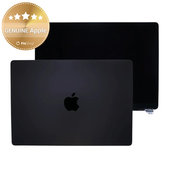 Wyświetlacz LCD do MacBook Pro 14", A3112, A3185 (2024), z przednim szkłem i pokrywą, Space Black, 661-41794, Genuine Apple