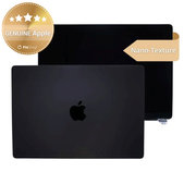 Wyświetlacz LCD do MacBook Pro 14", A3112, A3185 (2024), z przednim szkłem i pokrywą, Nano-Texture, Space Black, 661-41795, Genuine Apple