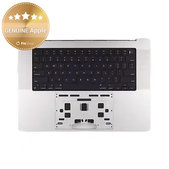 Górna rama klawiatury do MacBook Pro 16", A3403 (2024), z klawiaturą US i baterią, Silver, 661-42824, Genuine Apple